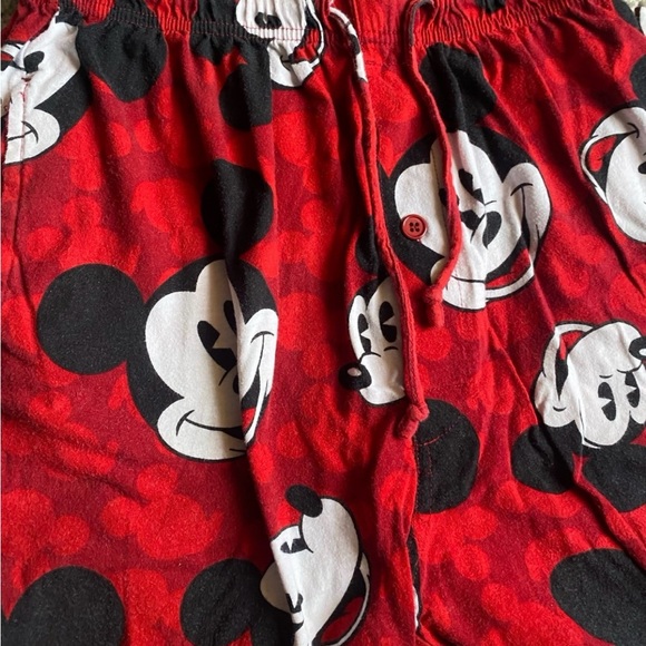 Disney Mickey Mouse Pajama Pants Size Small - Picture 2 of 3